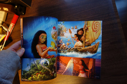 Moana Japanese Anime Movie Program Pamphlet 2016