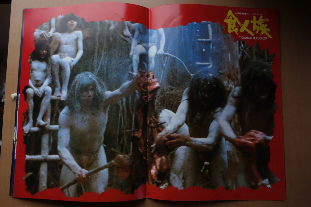 Cannibal Holocaust Japanese Movie Program Pamphlet 1980 Ruggero Deodato