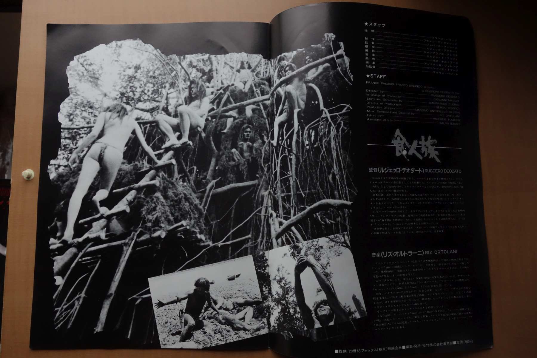 Cannibal Holocaust Japanese Movie Program Pamphlet 1980 Ruggero Deodato