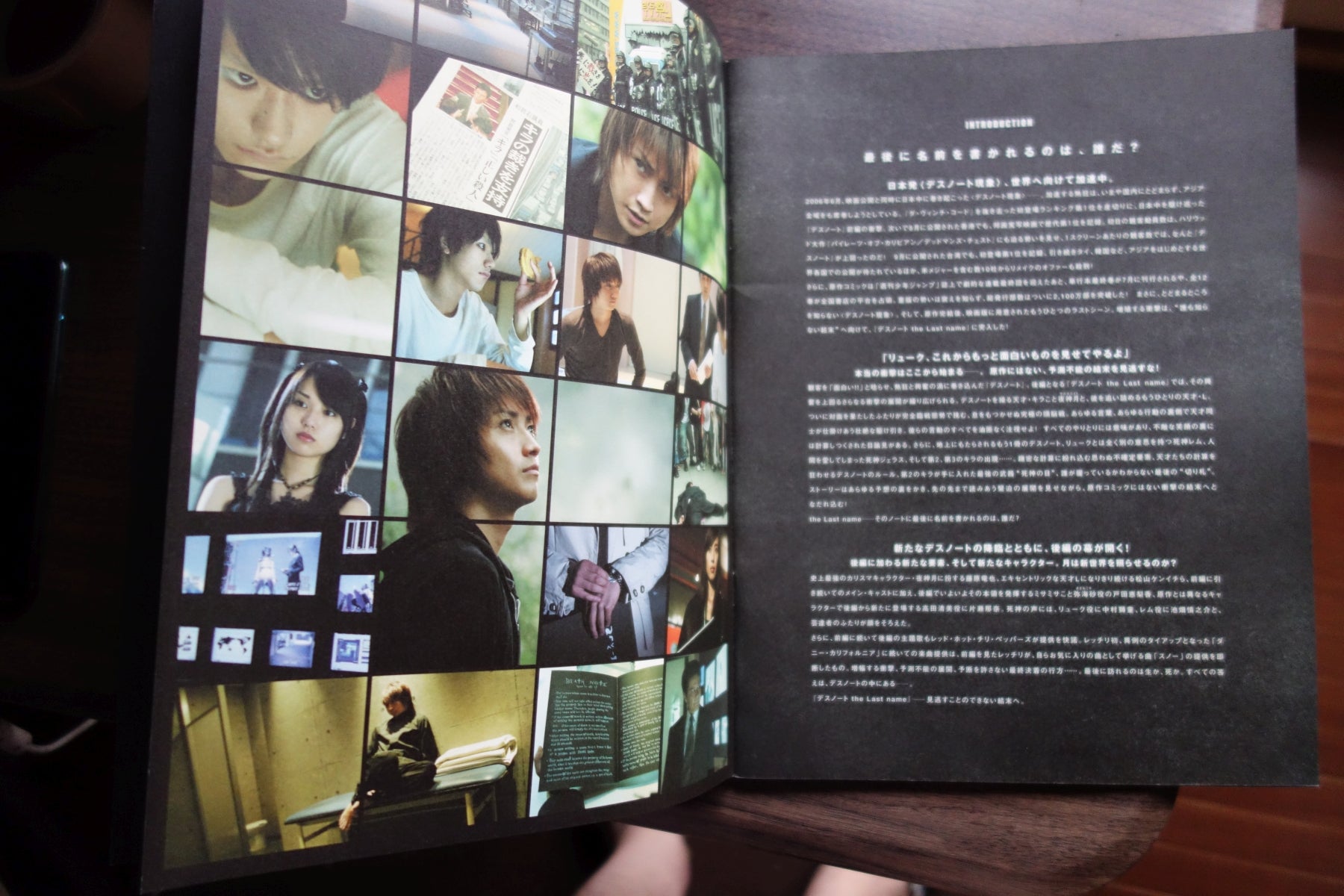 Death Note The Last Name Japanese Anime Movie Program Pamphlet 2006
