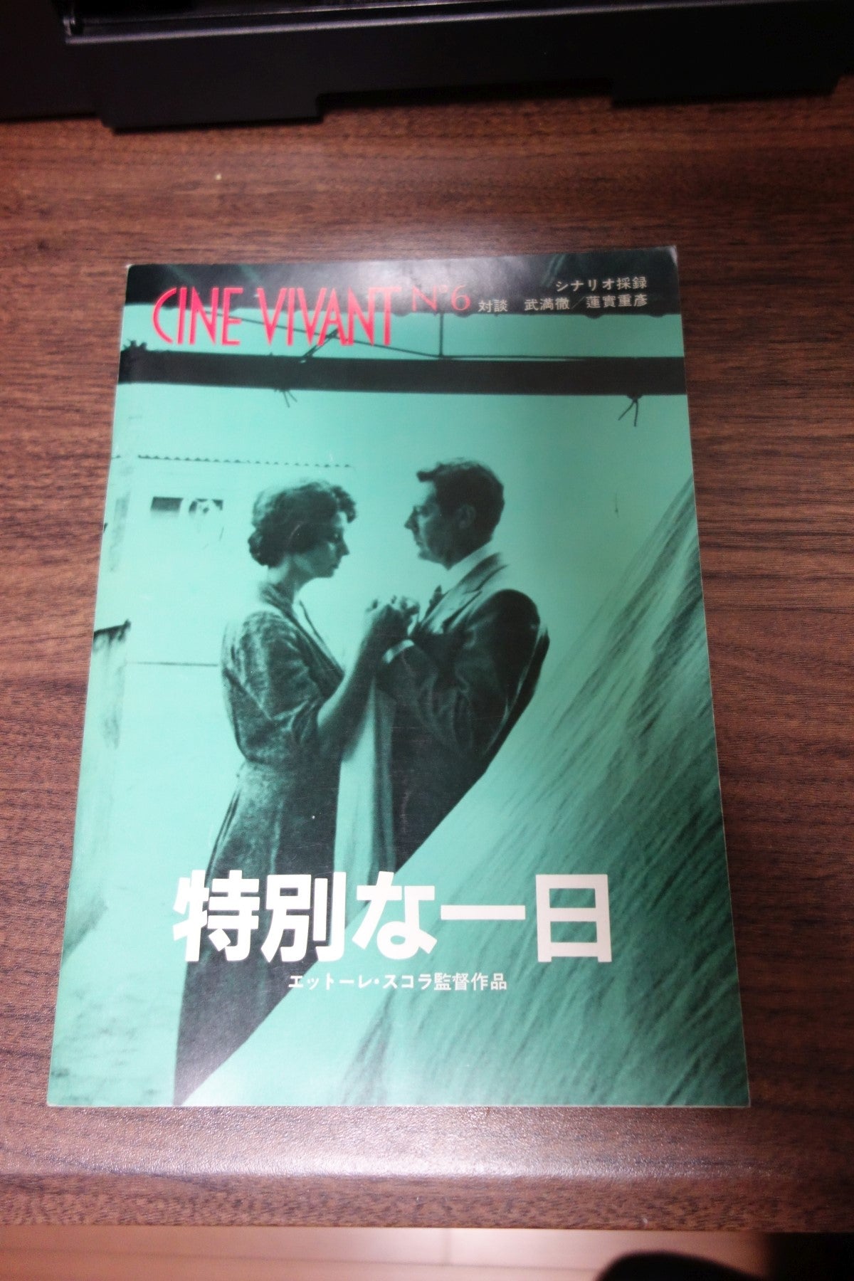 Una Giornata Particolare Japanese Movie Program Pamphlet 1977 Loren Mastroianni