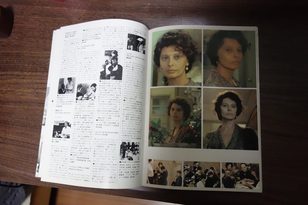 Una Giornata Particolare Japanese Movie Program Pamphlet 1977 Loren Mastroianni
