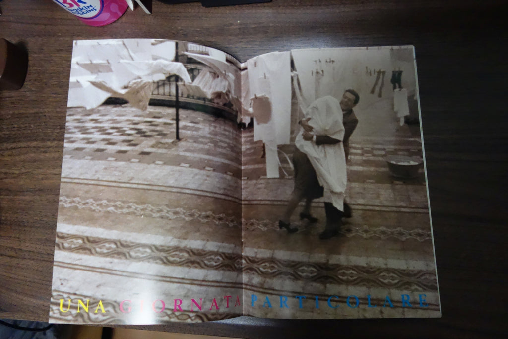 Una Giornata Particolare Japanese Movie Program Pamphlet 1977 Loren Mastroianni