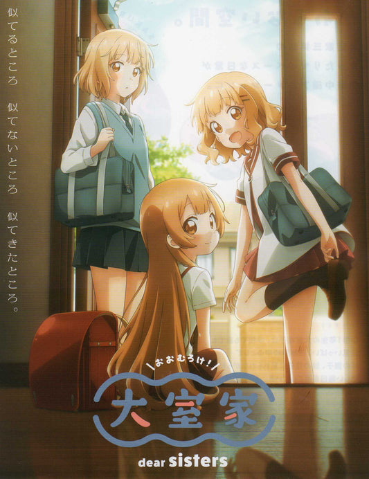 Dear Sisters Dear Friends Japanese Anime Chirashi Mini Ad-Flyer Poster 2024 B