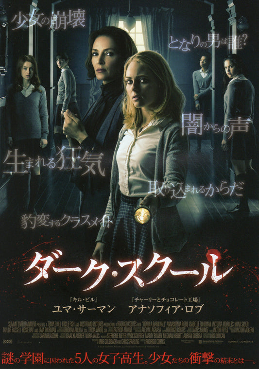 Down A Dark Hall Japanese Chirashi Mini Ad-Flyer Poster 2018
