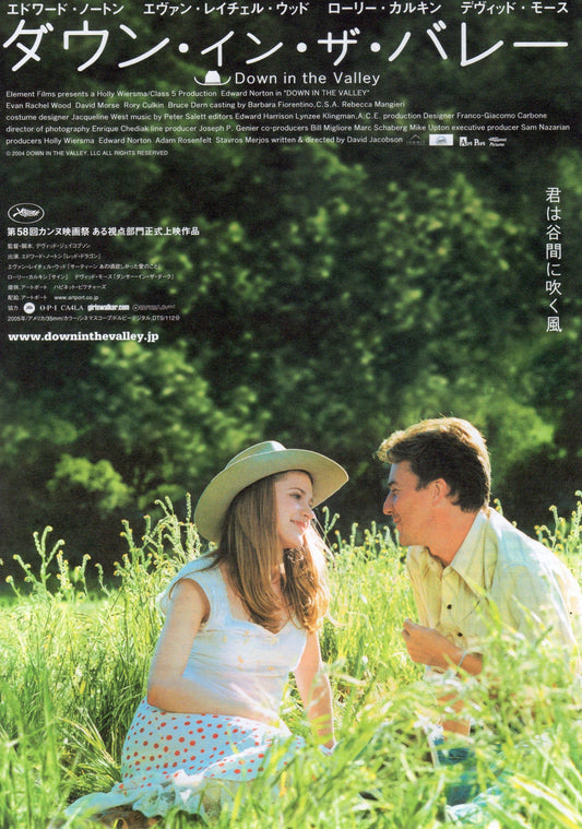 Down In The Valley Japanese Chirashi Mini Ad-Flyer Poster 2005 B Norton