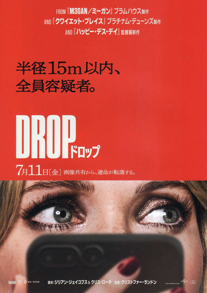 Drop Japanese Chirashi Mini Ad-Flyer Poster 2025