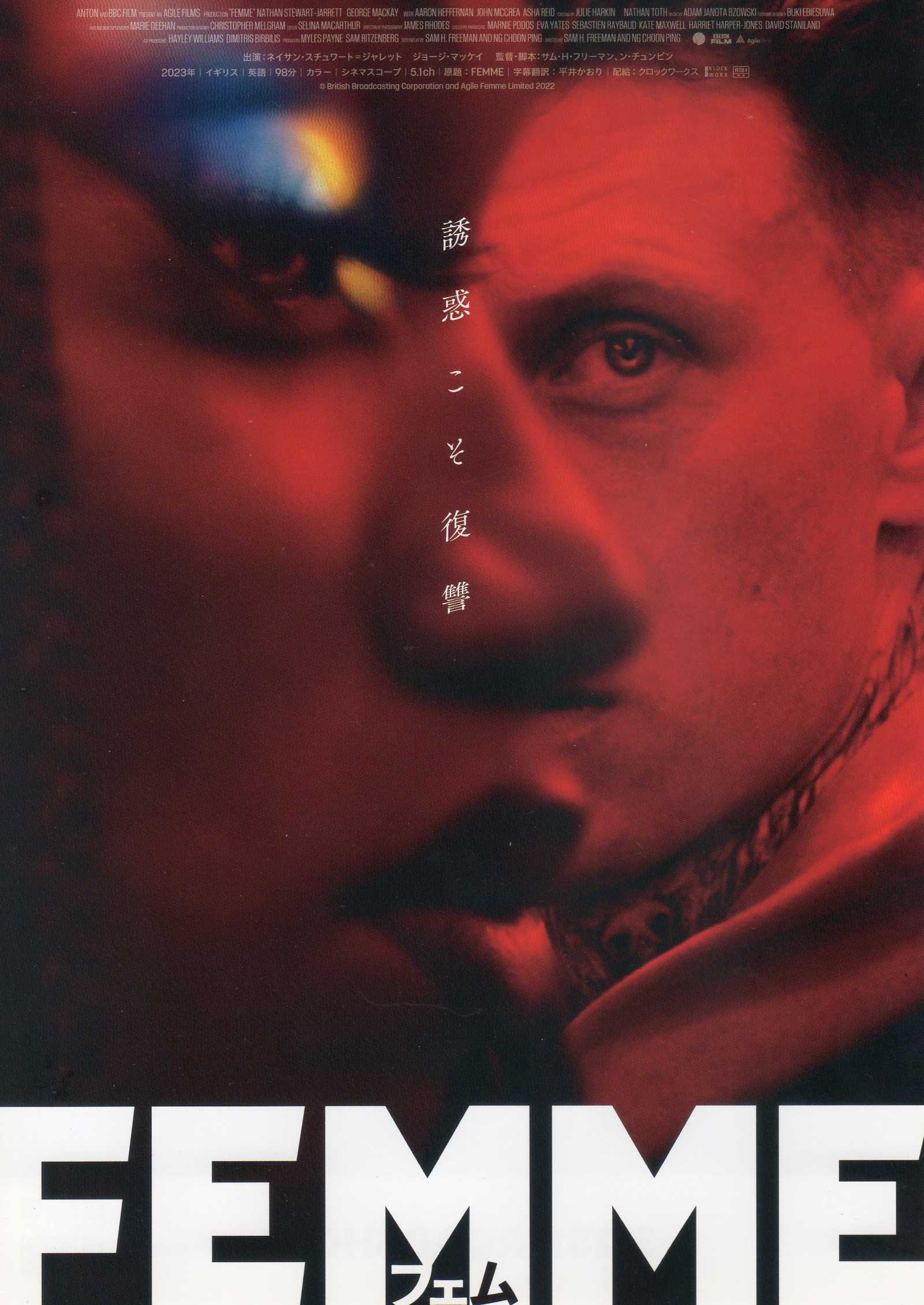 Femme Japanese Chirashi Mini Ad-Flyer Poster 2023