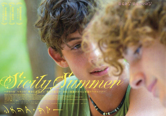 Fireworks Stranizza D'amuri Japanese Chirashi Mini Ad-Flyer Poster 2023