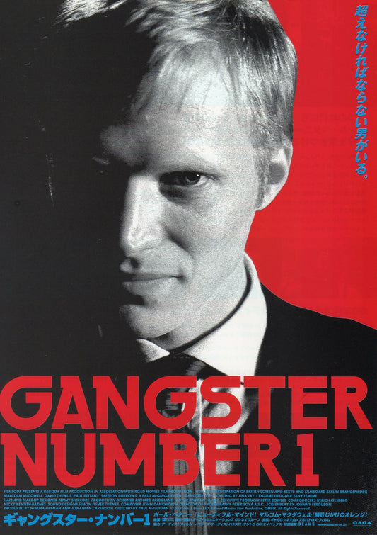 Gangster No. 1 Japanese Chirashi Mini Ad-Flyer Poster 2000