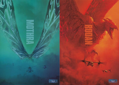 Godzilla King of The Monsters Japanese Chirashi Mini Ad-Flyer Poster 2019 4p