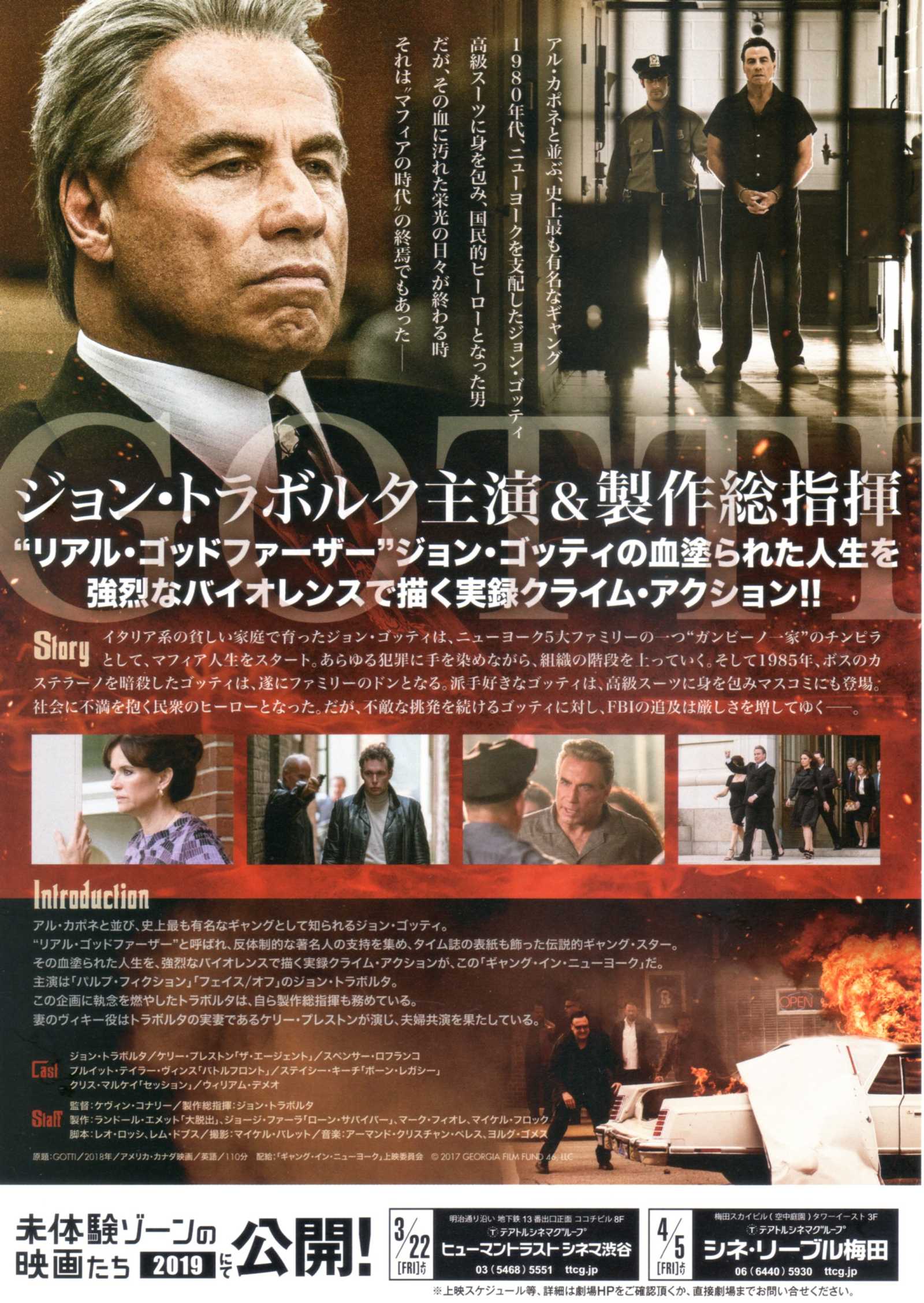 Gotti Japanese Chirashi Mini Ad-Flyer Poster 2018