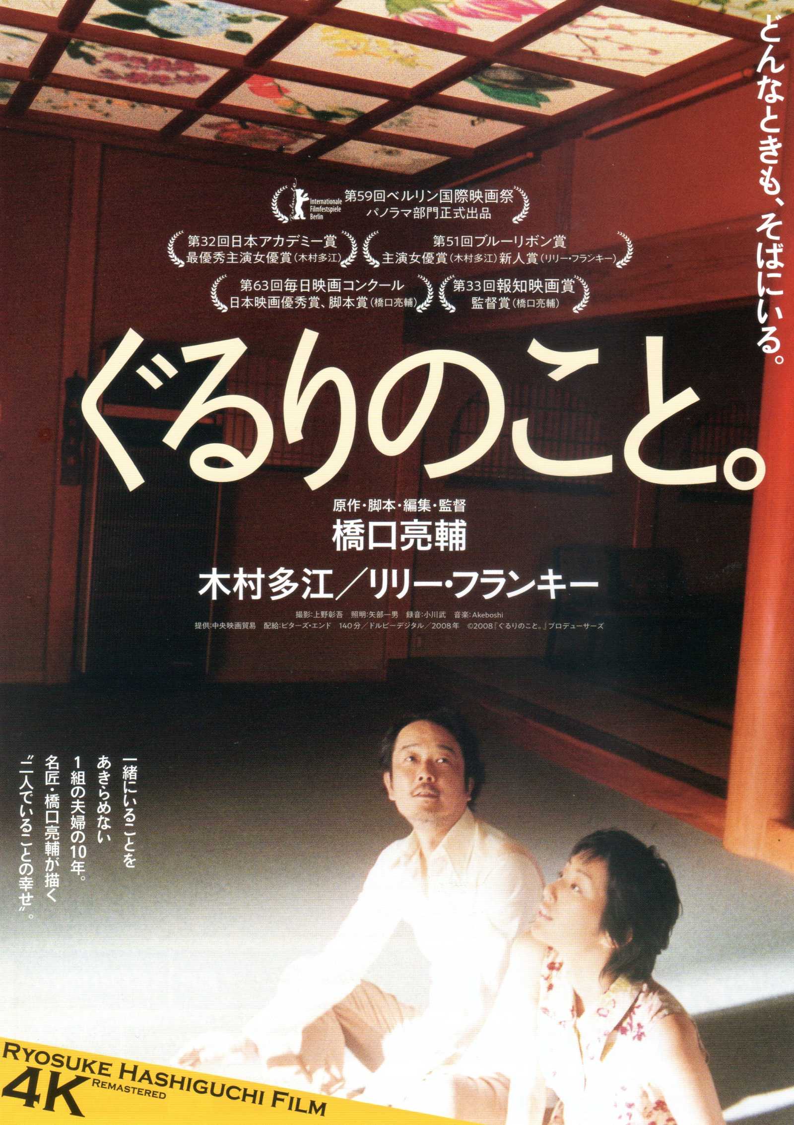 Hush! 2001 - Gururi No Koto 2008 Japanese Chirashi Mini Ad-Flyer Poster 2026 4K
