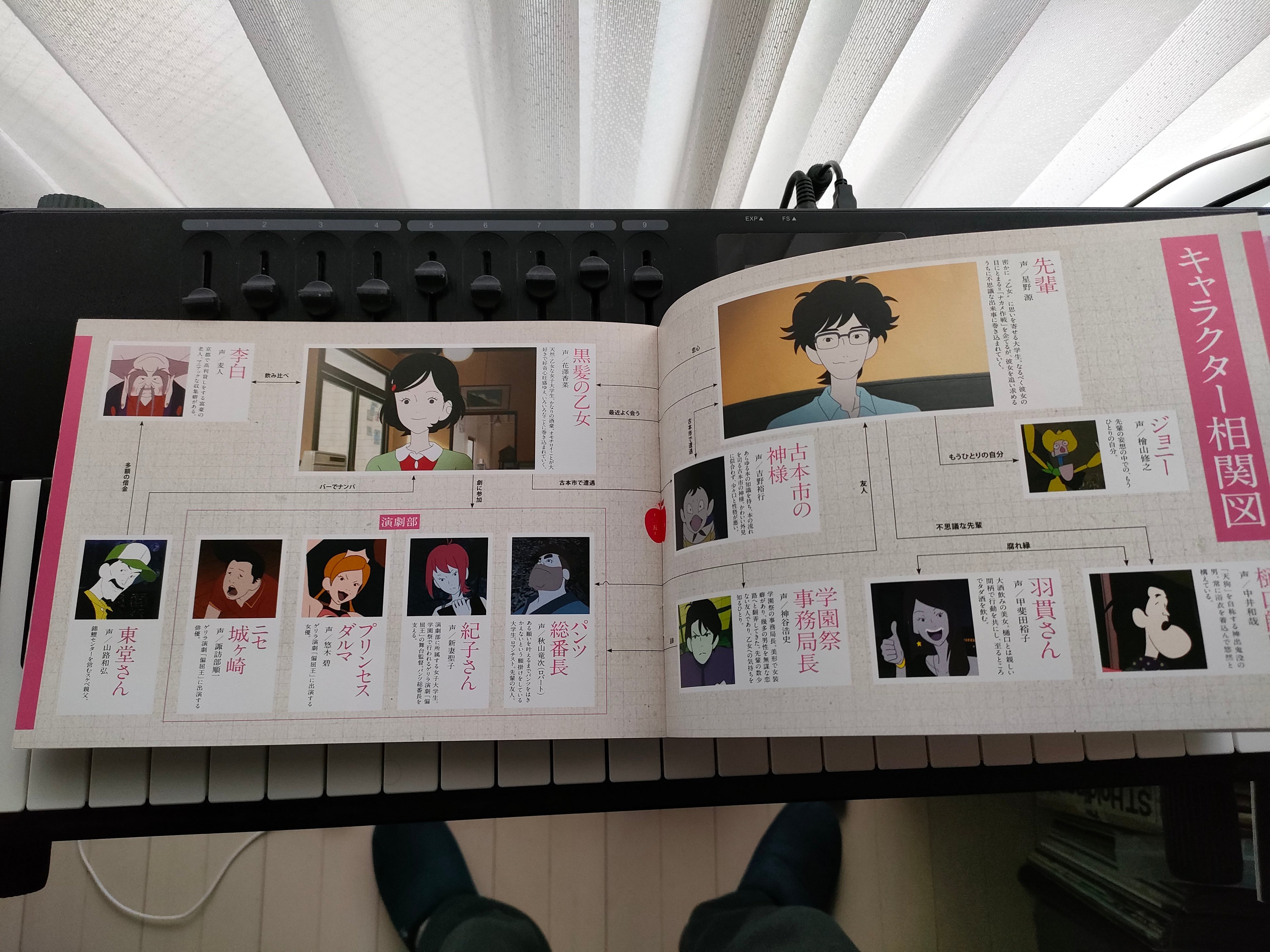 Night Is Short Walk On Girl Japanese Anime Movie Program Pamphlet 2017 Yuasa