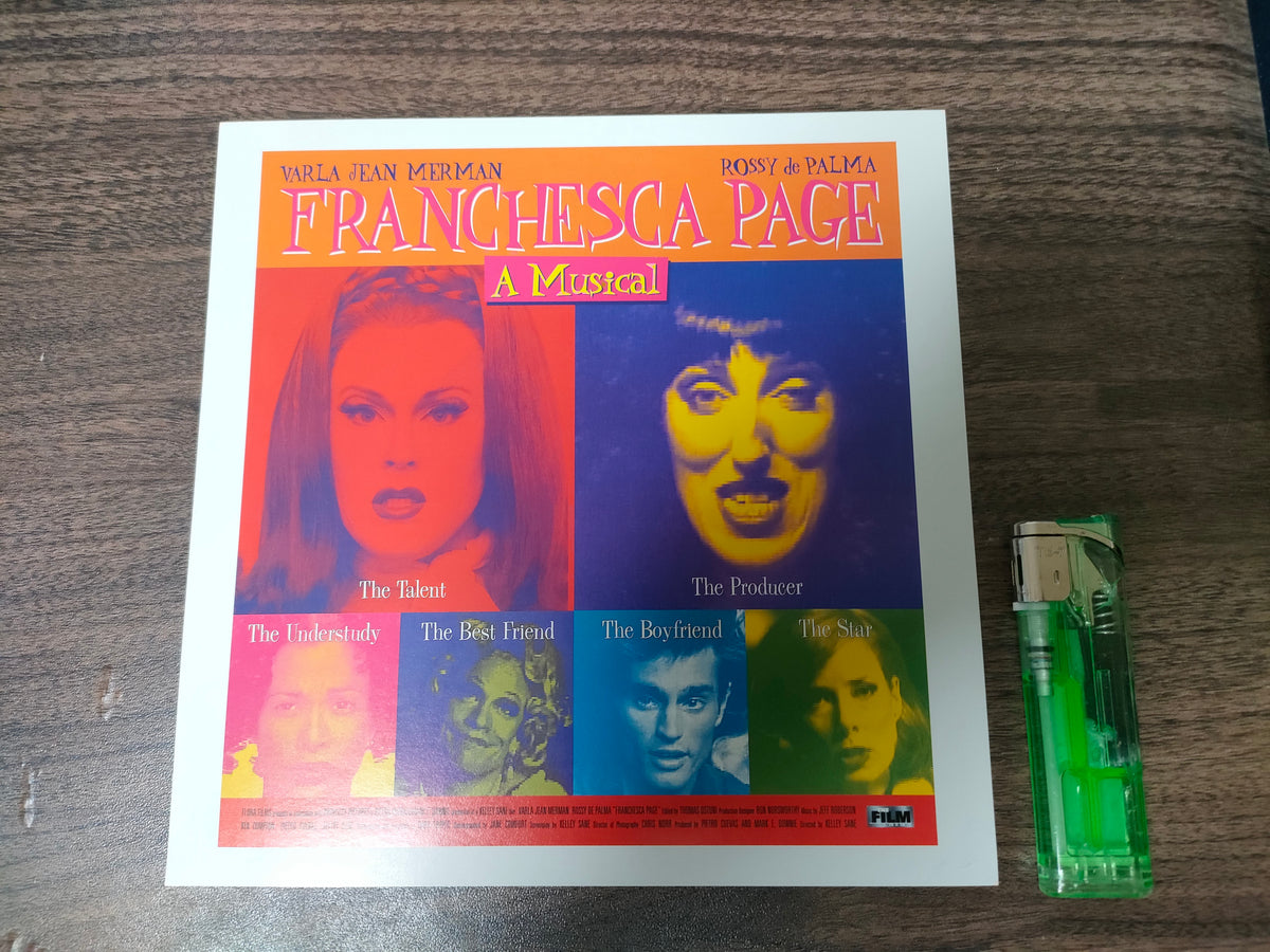 Franchesca Page Japanese Chirashi Mini Ad-Flyer Poster 1998