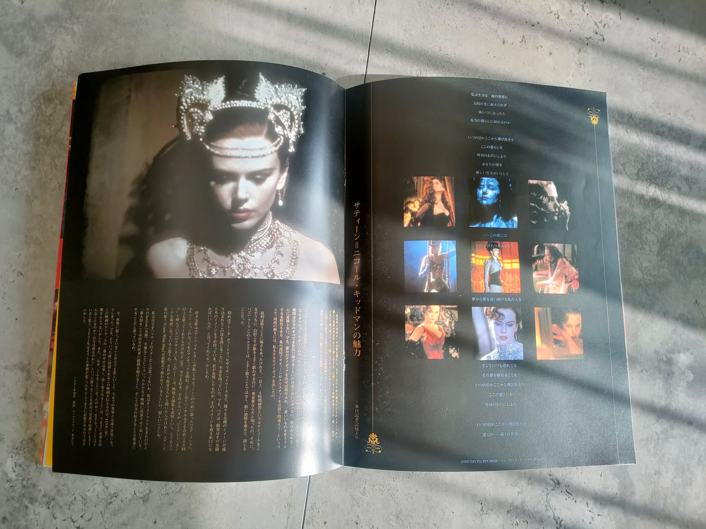 Moulin Rouge Japanese Movie Program Pamphlet 2001
