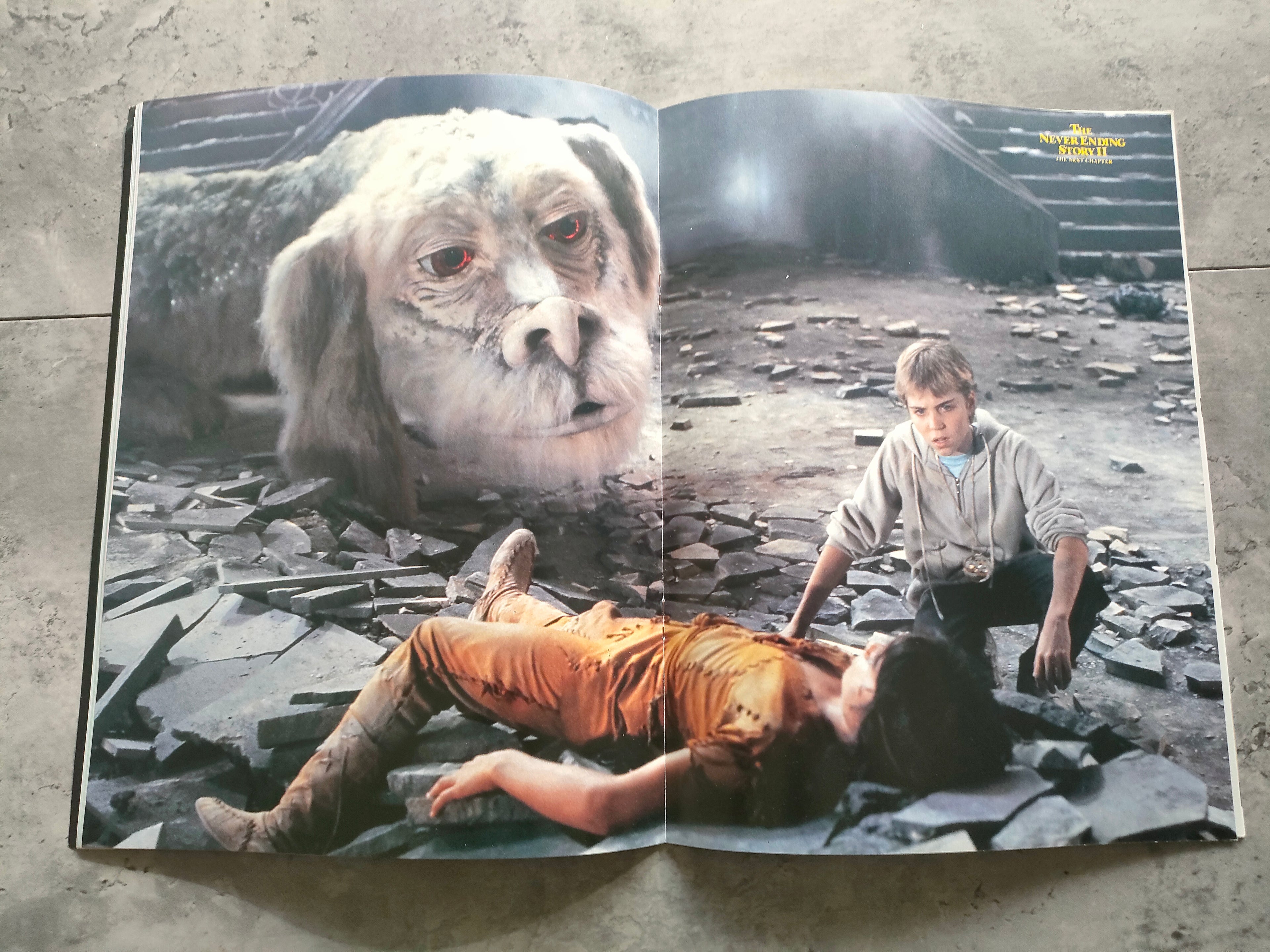 The Neverending Story 2 Japanese Movie Program Pamphlet 1990