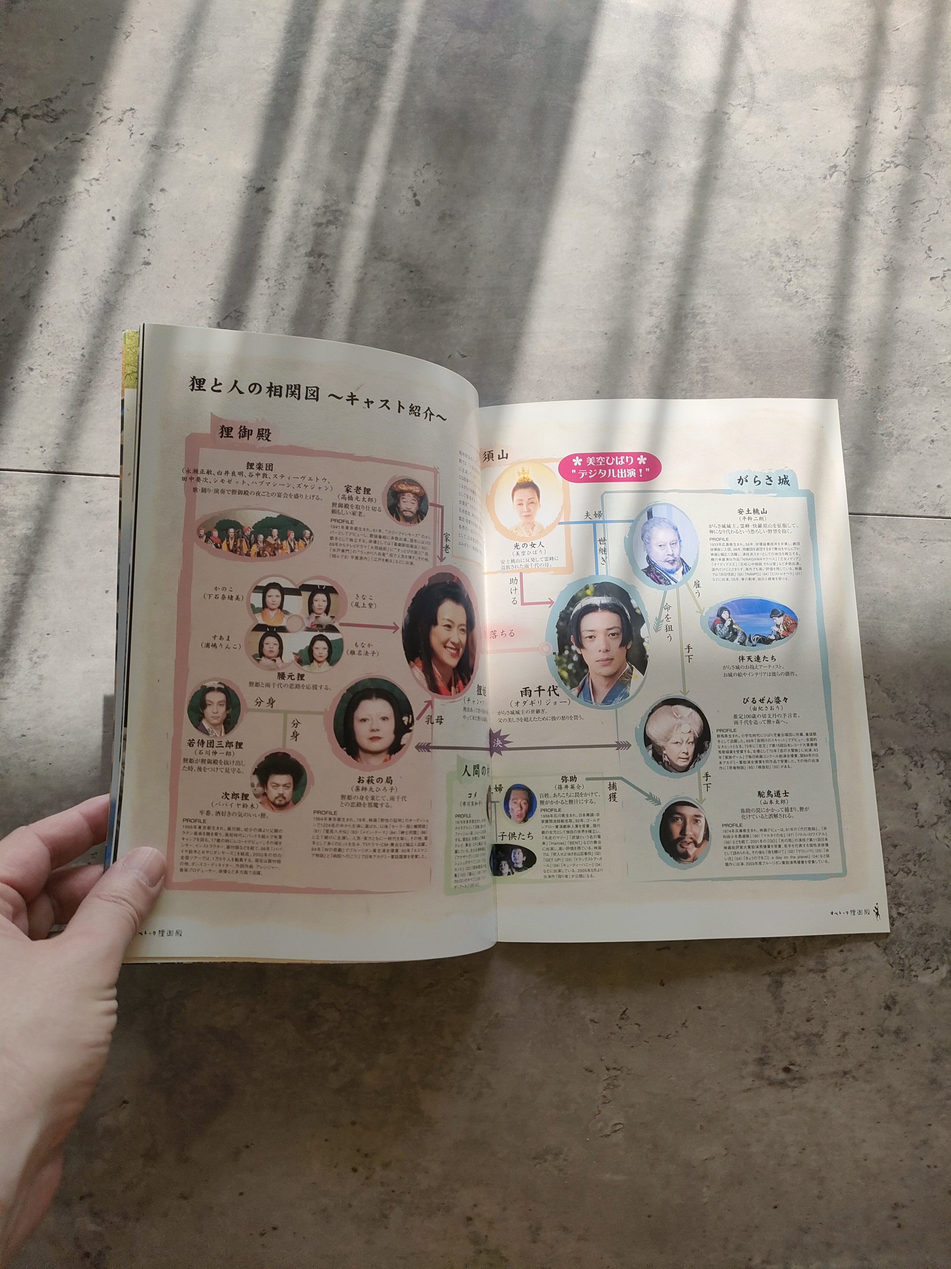 Princess Raccoon Japanese Movie Program Pamphlet 2005 Suzuki Zhang Odagiri
