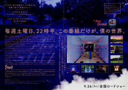 I Saw The Tv Glow Japanese Chirashi Mini Ad-Flyer Poster 2024 4p