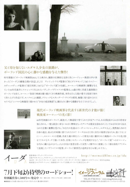 Ida Japanese Chirashi Mini Ad-Flyer Poster 2013 A