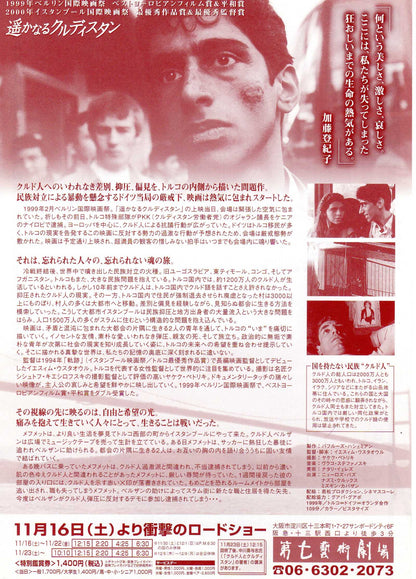 Journey To The Sun Japanese Chirashi Mini Ad-Flyer Poster 1999