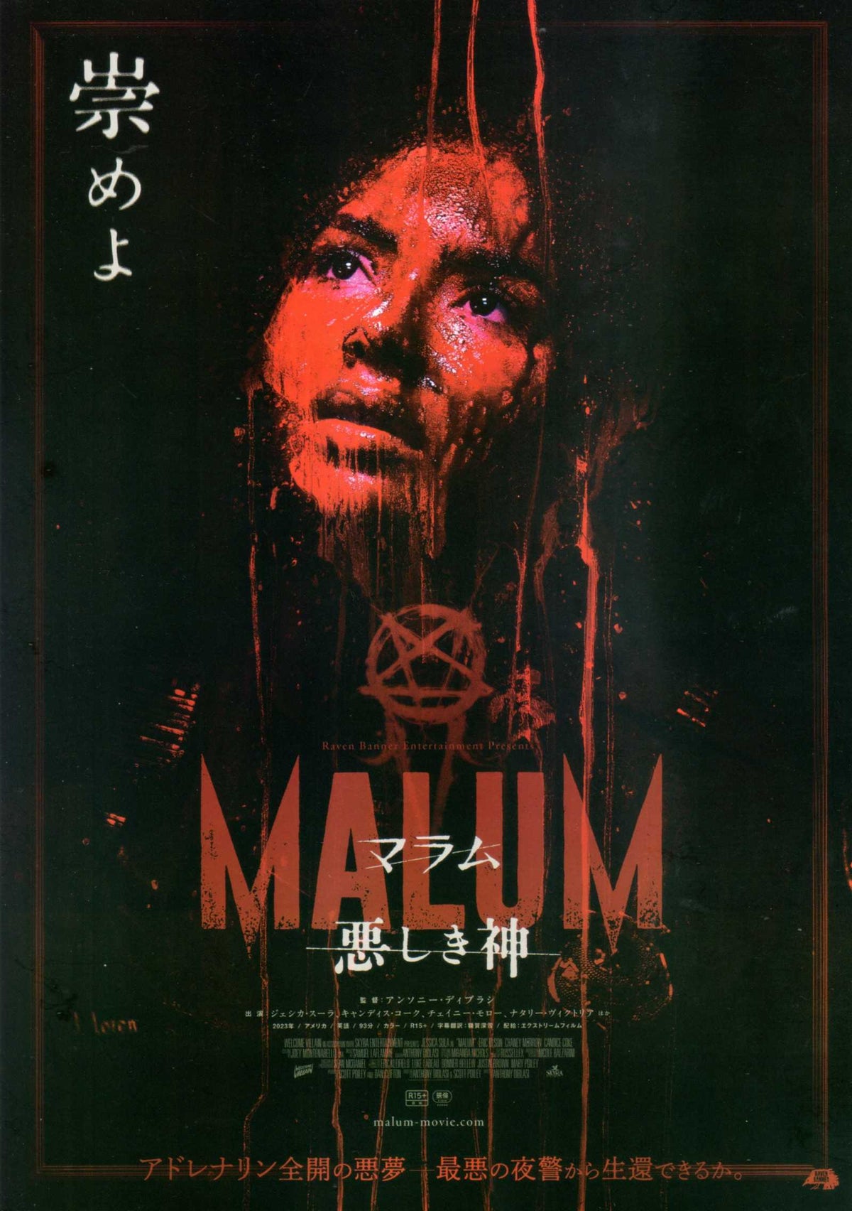 Malum Japanese Chirashi Mini Ad-Flyer Poster 2023