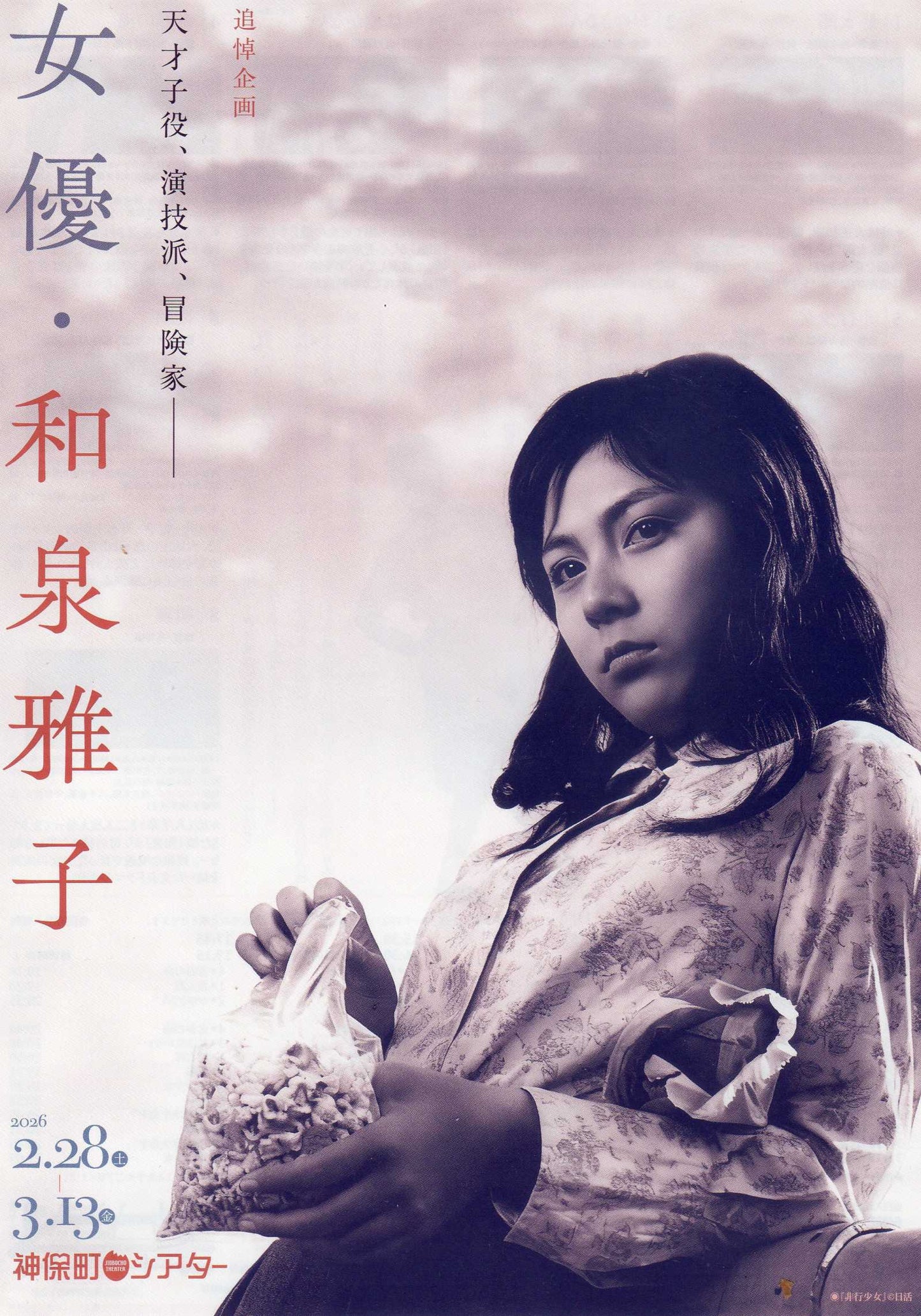 Masako Izumi Retrospective Japanese Chirashi Mini Ad-Flyer Poster 2026