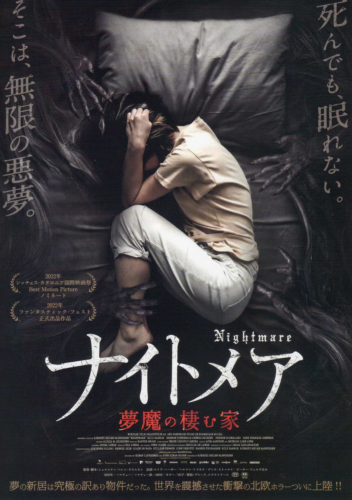 Nightmare Japanese Chirashi Mini Ad-Flyer Poster 2022