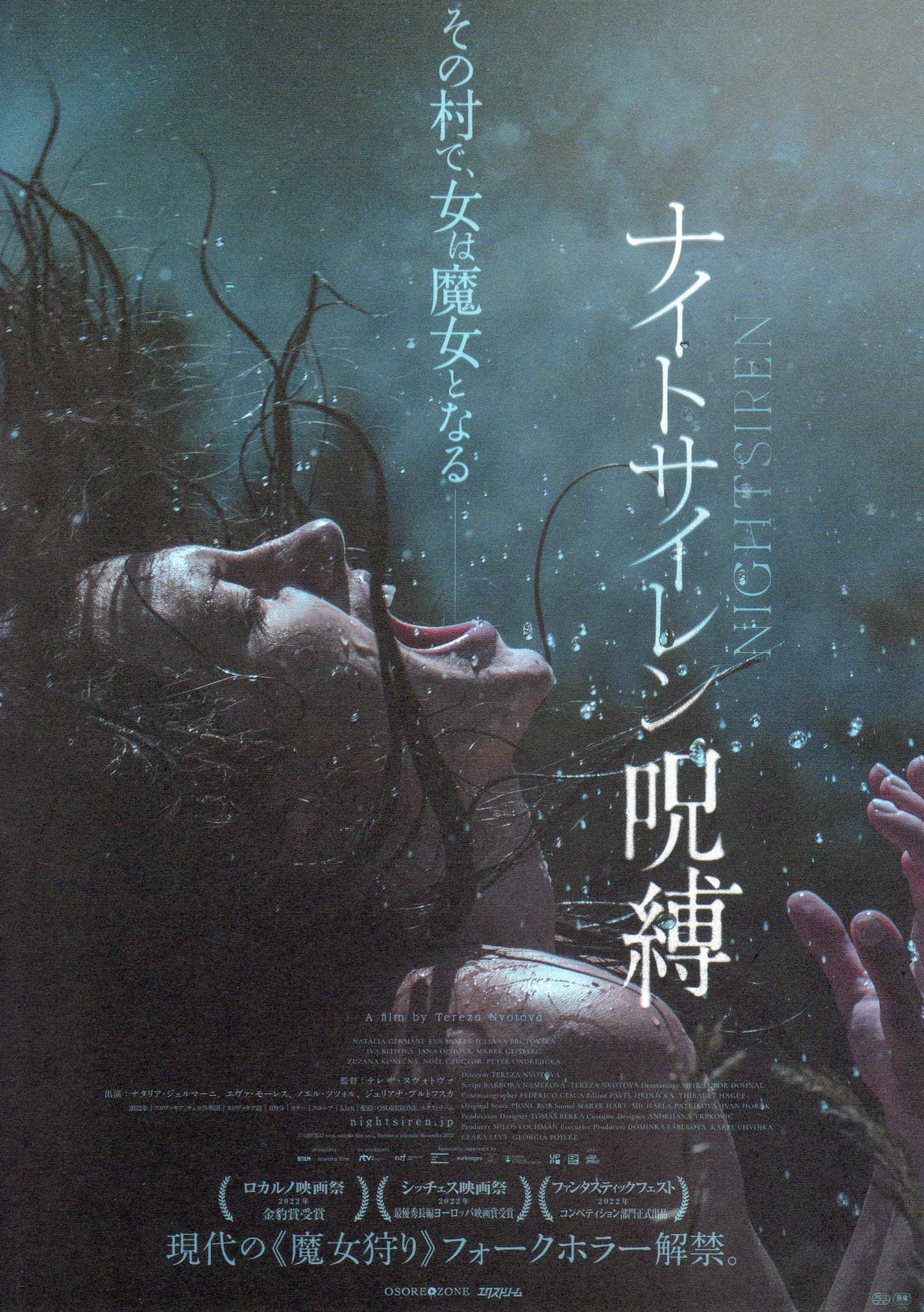 Nightsiren Japanese Chirashi Mini Ad-Flyer Poster 2022