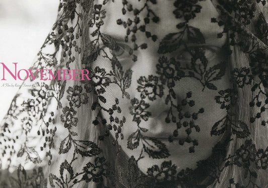 November Japanese Chirashi Mini Ad-Flyer Poster 2017 A