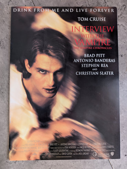 Interview With The Vampire Japanese Movie Program Pamphlet 1994