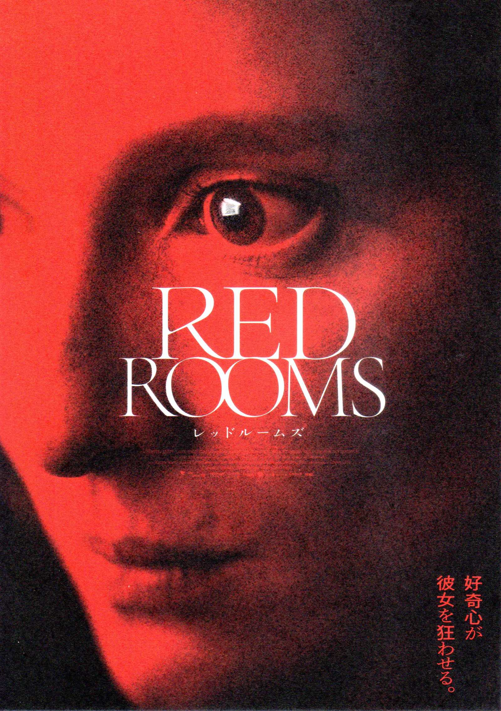 Red Rooms Japanese Chirashi Mini Ad-Flyer Poster 2023 A