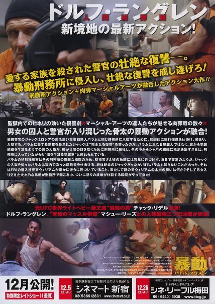 Riot Japanese Chirashi Mini Ad-Flyer Poster 2015