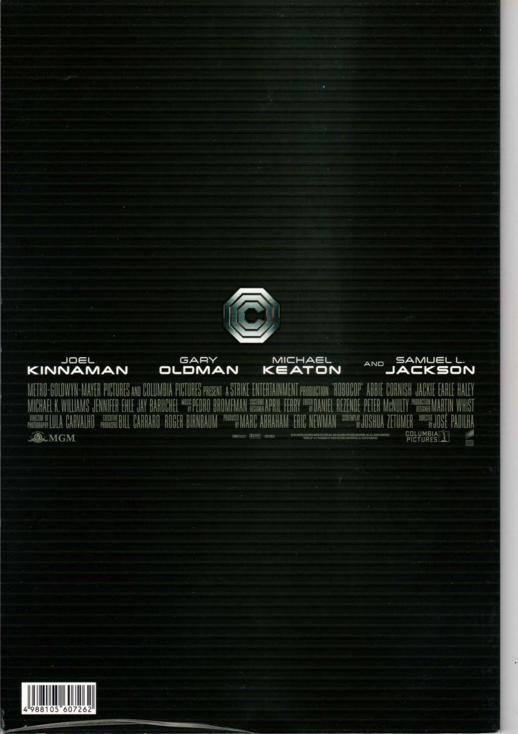 Robocop Japanese Movie Program Pamphlet 2014