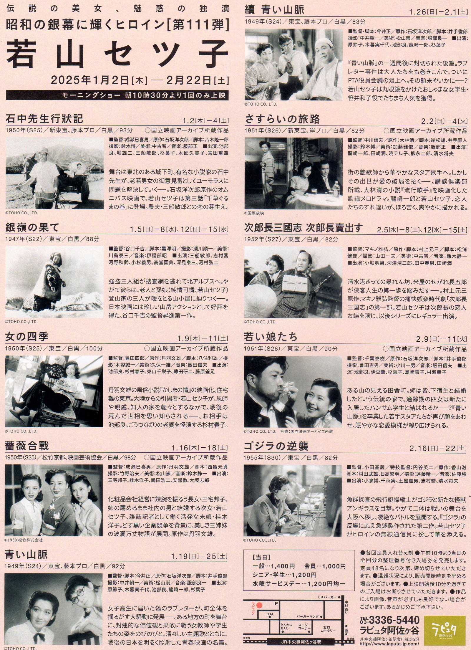 Setsuko Wakayama Retrospective Japanese Chirashi Mini Ad-Flyer Poster 2025