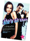She's All That Japanese Chirashi Mini Ad-Flyer Poster 1999