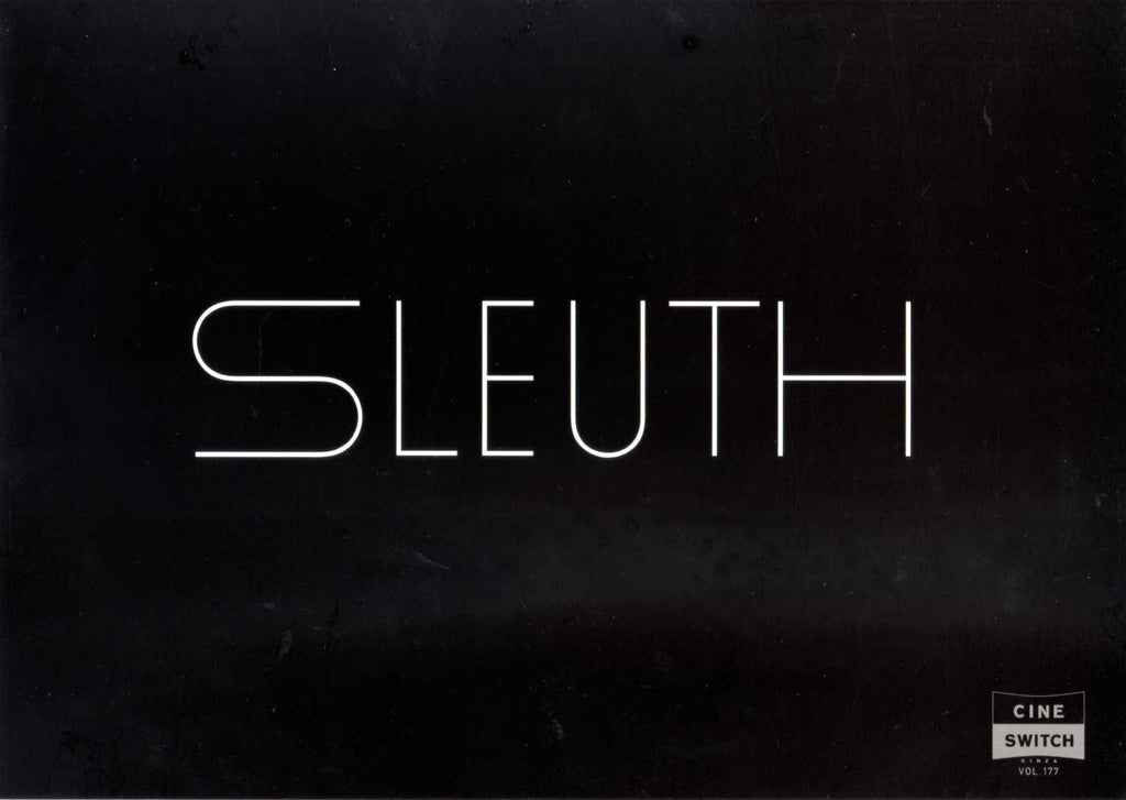 Sleuth Japanese Movie Program Pamphlet 2007