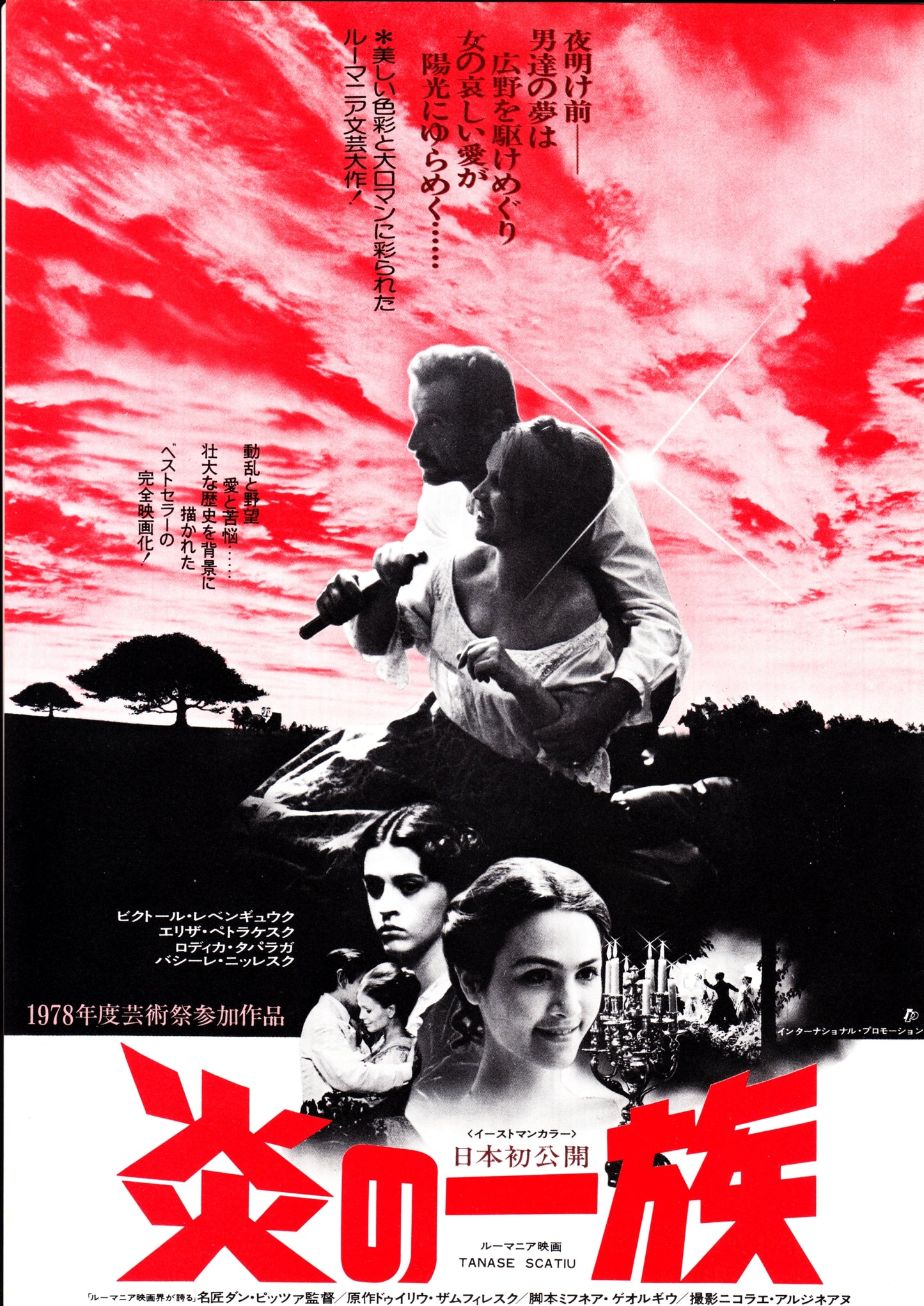 Tanase Scatiu Japanese Chirashi Mini Ad-Flyer Poster 1976