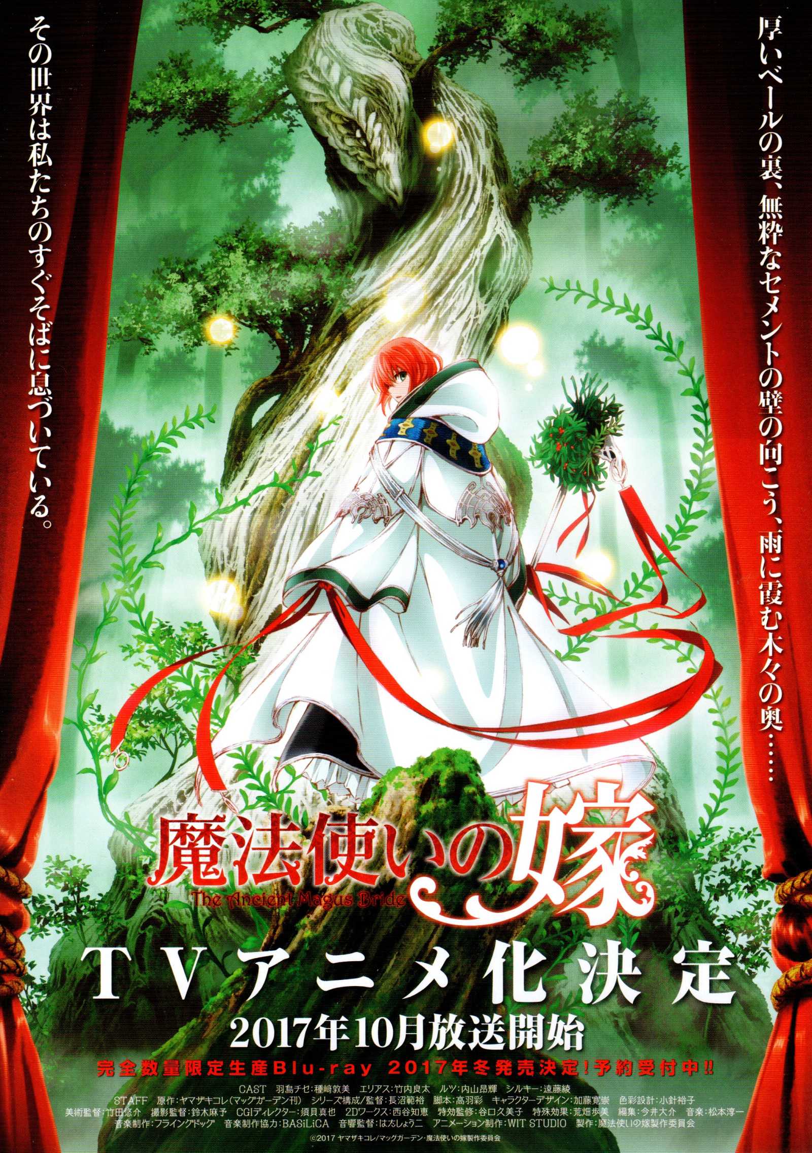 The Ancient Magus Bride Japanese Chirashi Mini Ad-Flyer Poster 2017 A