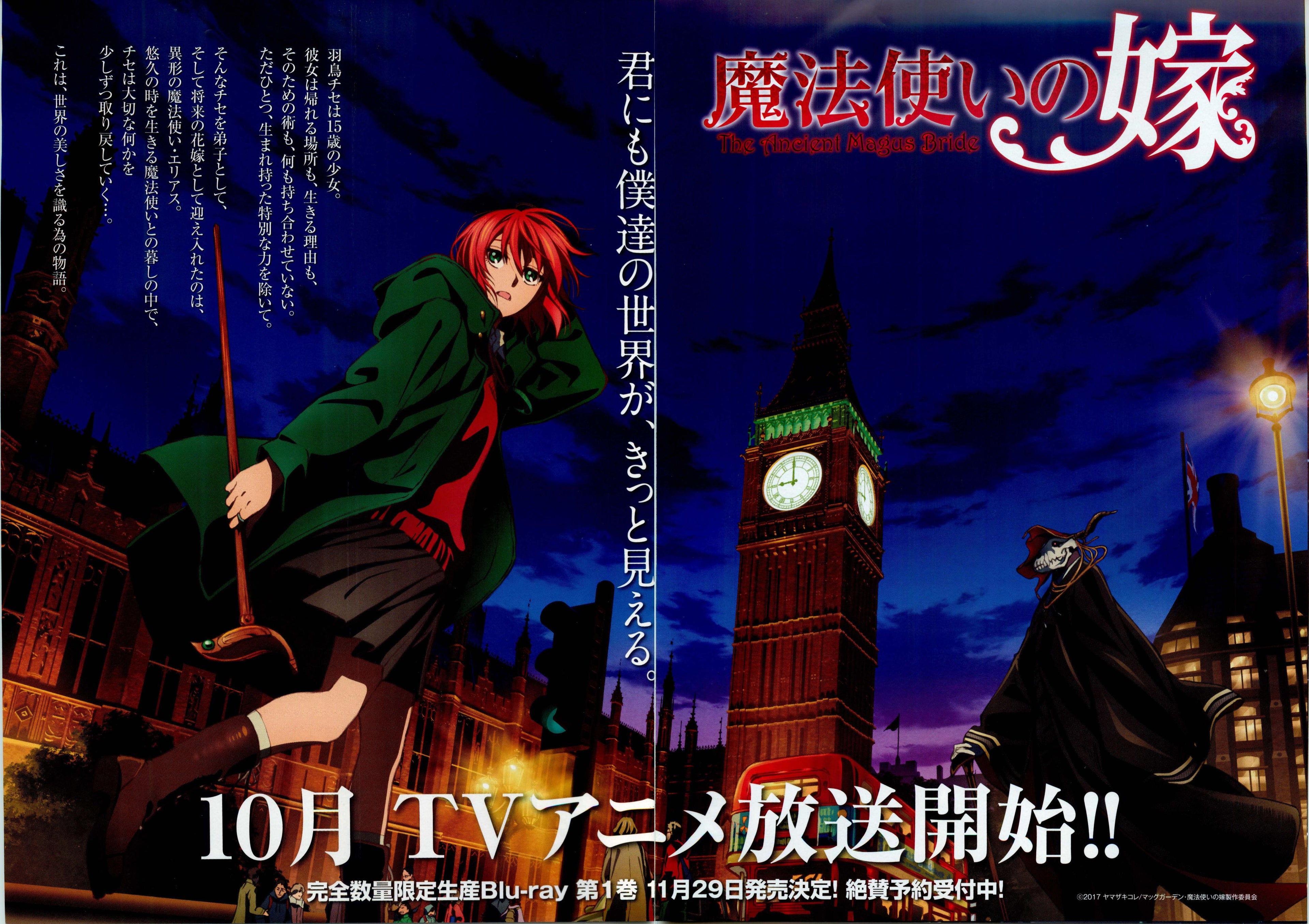 The Ancient Magus Bride 3 Japanese Anime Chirashi Mini Ad-Flyer Poster 2017 4p