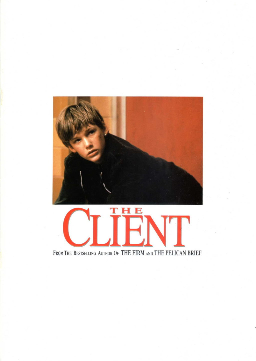 The Client Japanese Movie Program Pamphlet 1994
