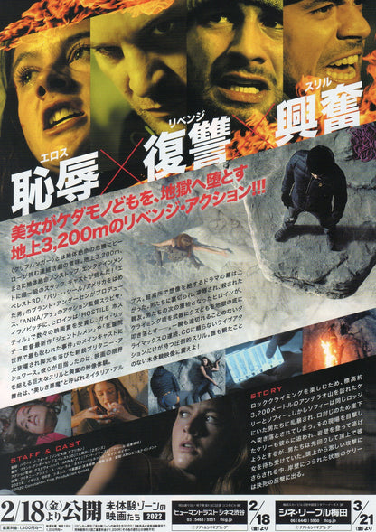 The Ledge Japanese Chirashi Mini Ad-Flyer Poster 2022