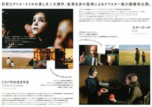 Victor Erice The Spirit of The Beehive - El Sur Japanese Chirashi Mini Ad-Flyer Poster 2019