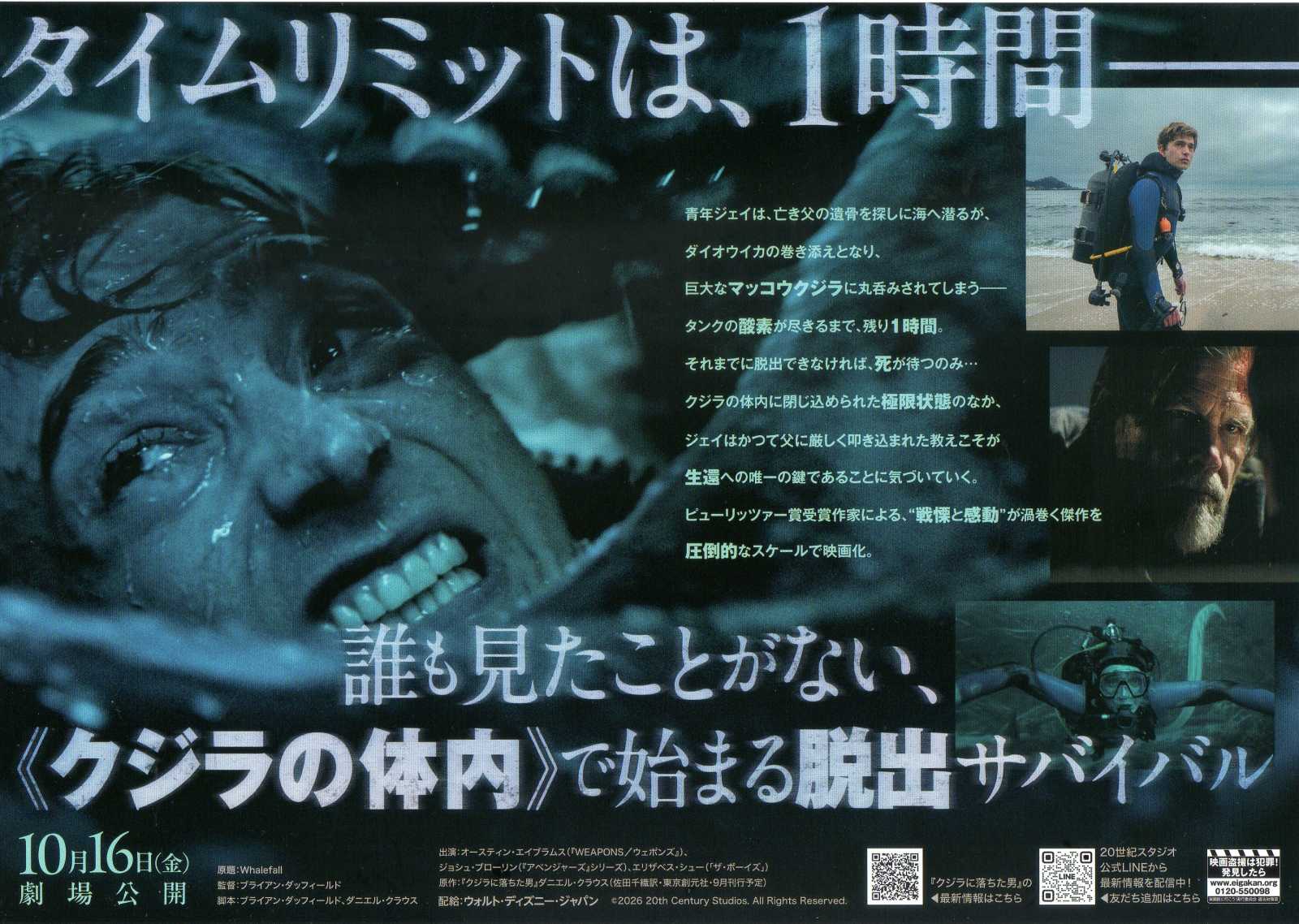 Whalefall Japanese Chirashi Mini Ad-Flyer Poster 2026