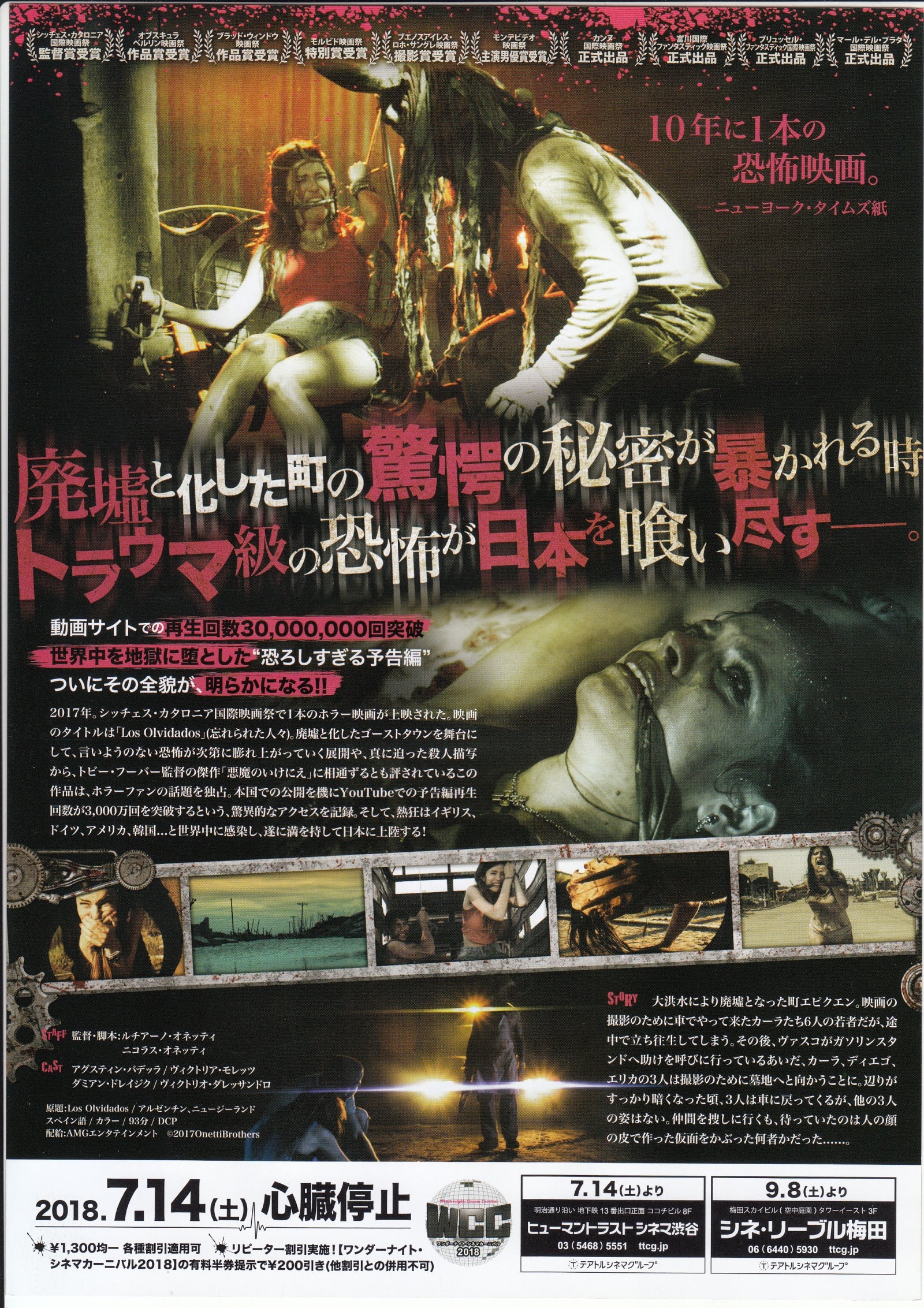 What The Waters Left Behind Japanese Chirashi Mini Ad-Flyer Poster 2017
