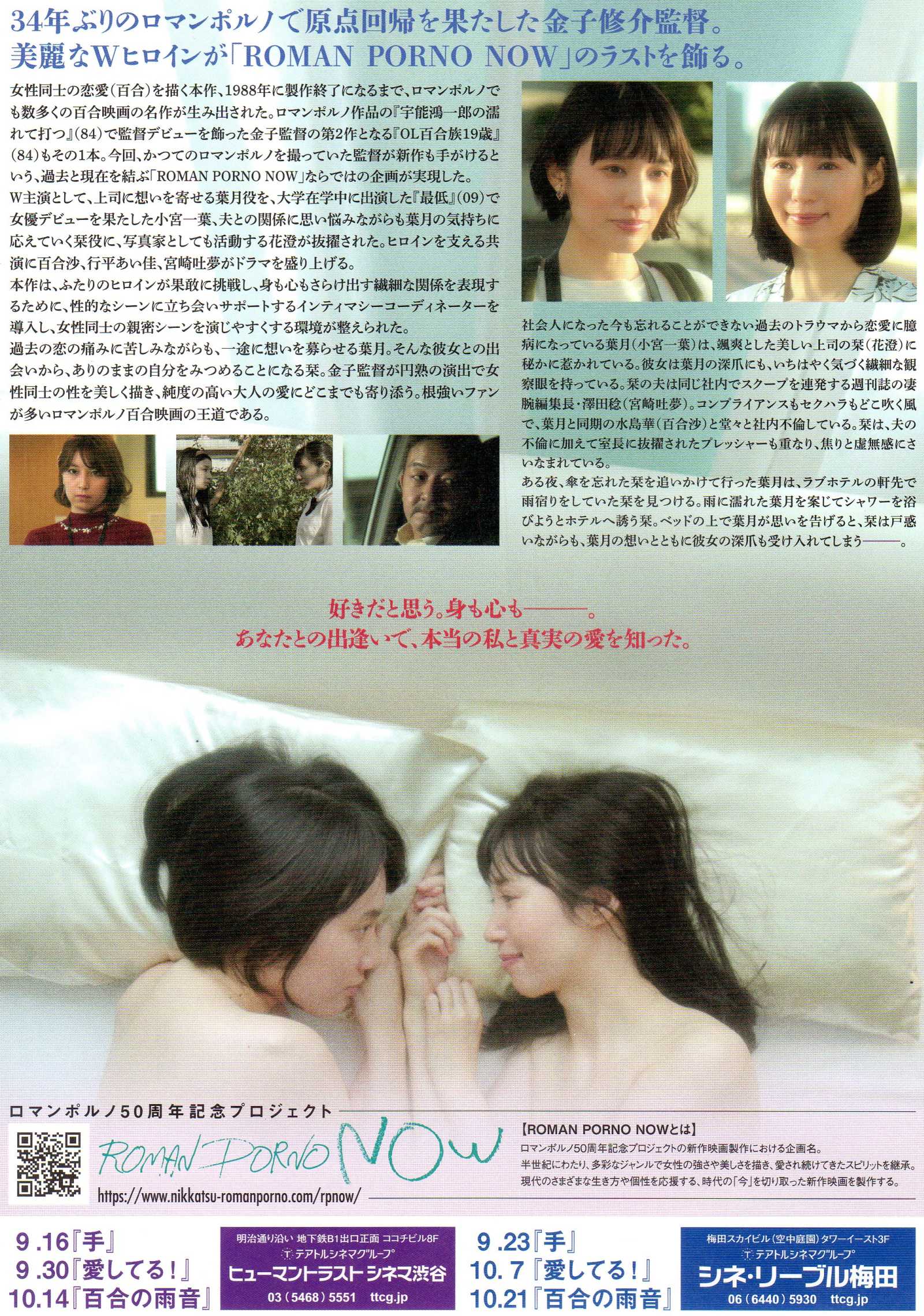 When The Rain Falls Japanese Chirashi Mini Ad-Flyer Poster 2022