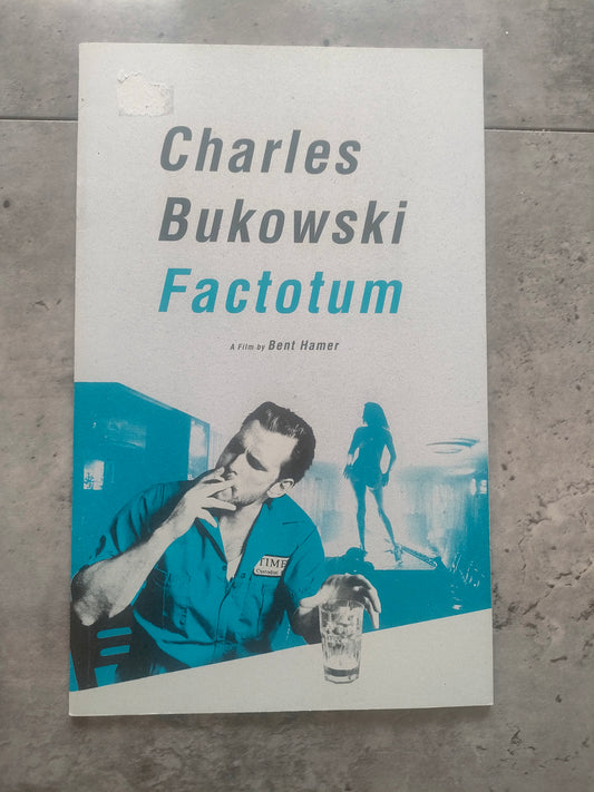 Factotum Japanese Movie Program Pamphlet 2005 Bukowski Dillon