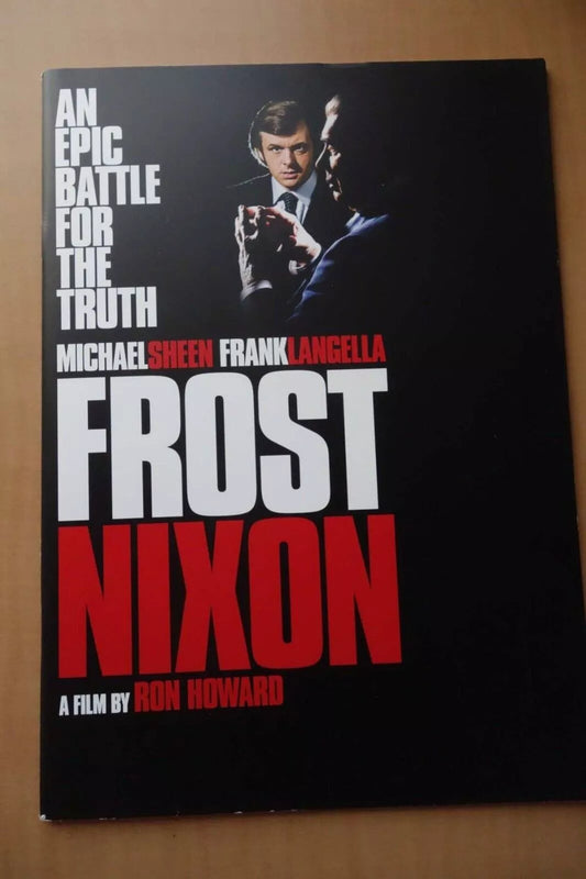 Frost Nixon Japanese Movie Program Pamphlet 2008