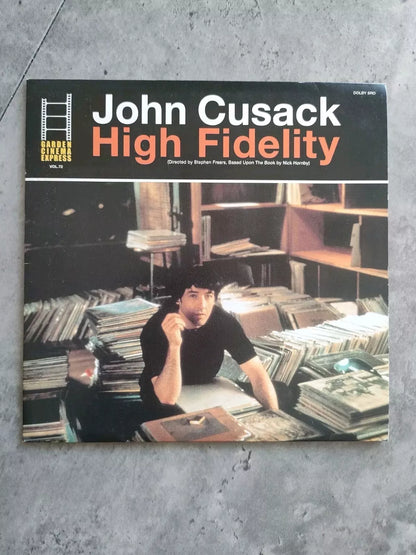 High Fidelity Japanese Movie Program Pamphlet 2000 Cusack Frears Black