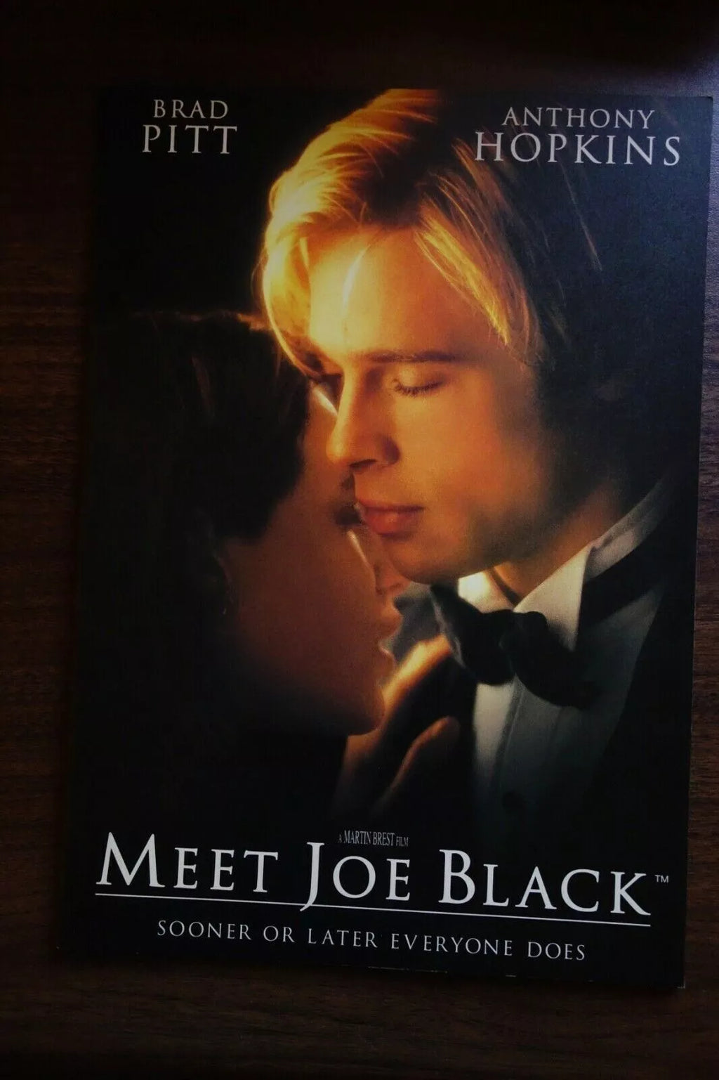 Meet Joe Black Japanese Movie Program Pamphlet 1998